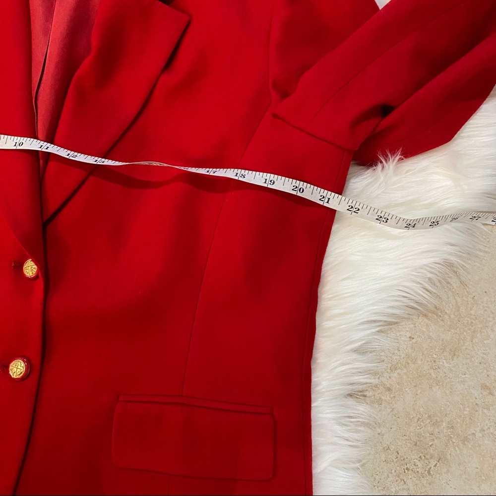 Pendleton Red Blazer - image 7